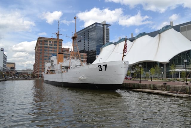 A harbor In Baltimore